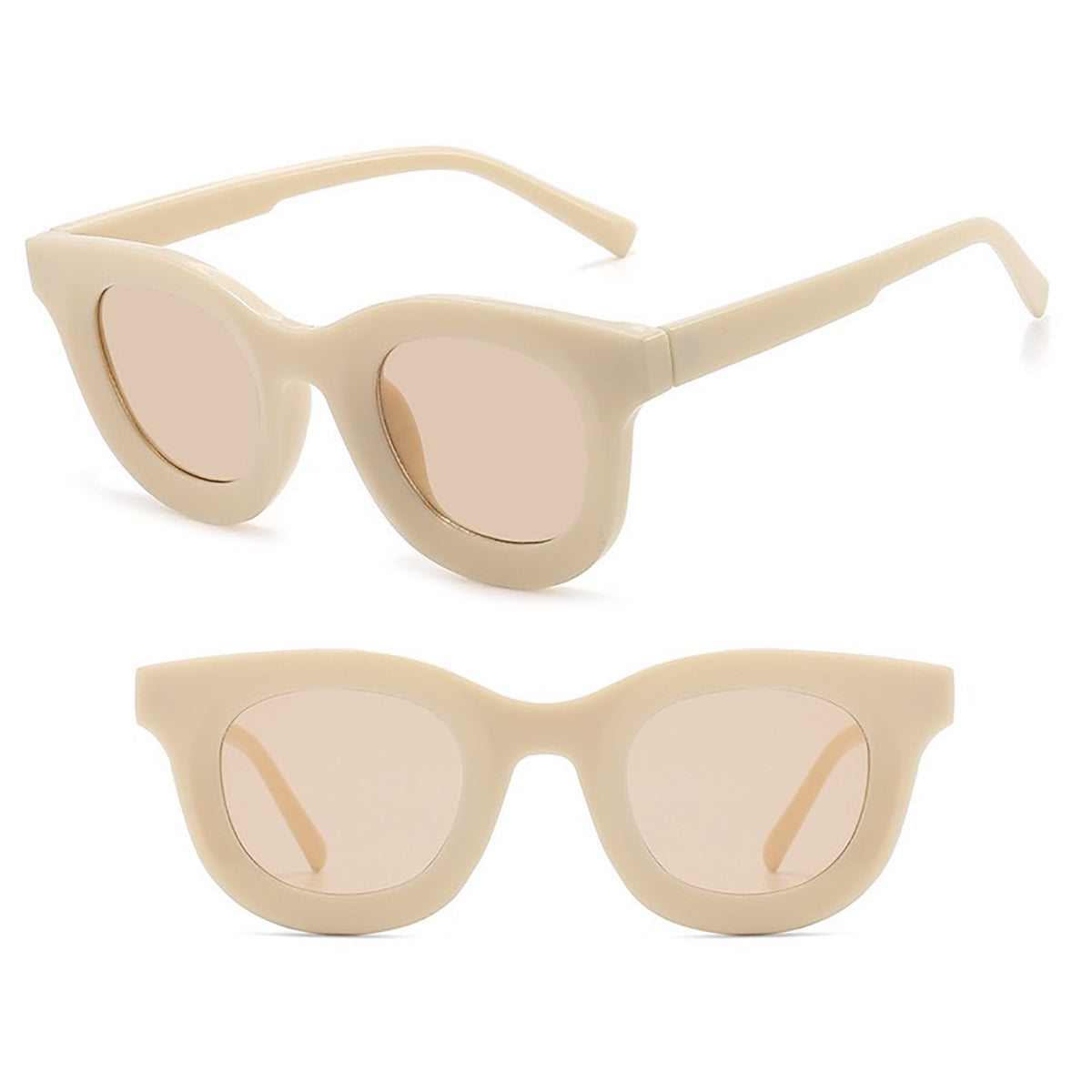 Unisex Oversized 56mm Sunglasses