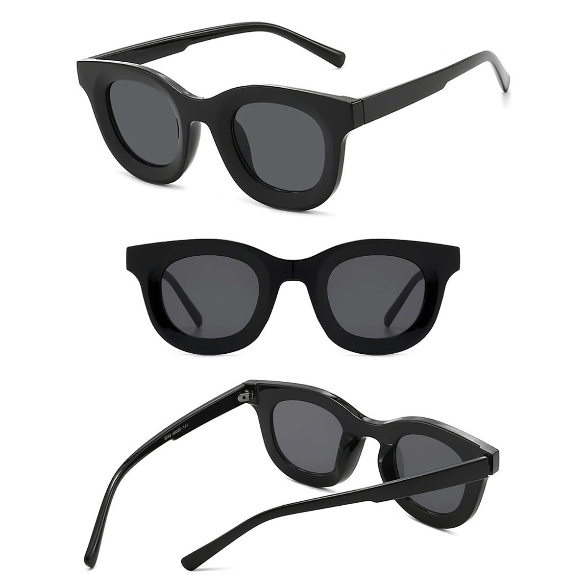 Unisex Oversized 56mm Sunglasses