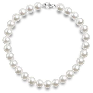 Vintage Pearl Chain Necklace (6mm / 8mm  / 10mm / 12mm)