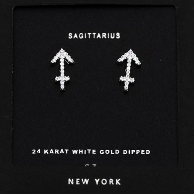 SAGITTARIUS CZ Star Necklace