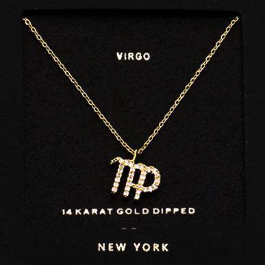 VIRGO CZ Star Necklace