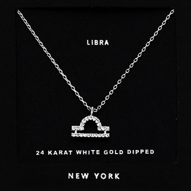 LIBRA CZ Star Necklace