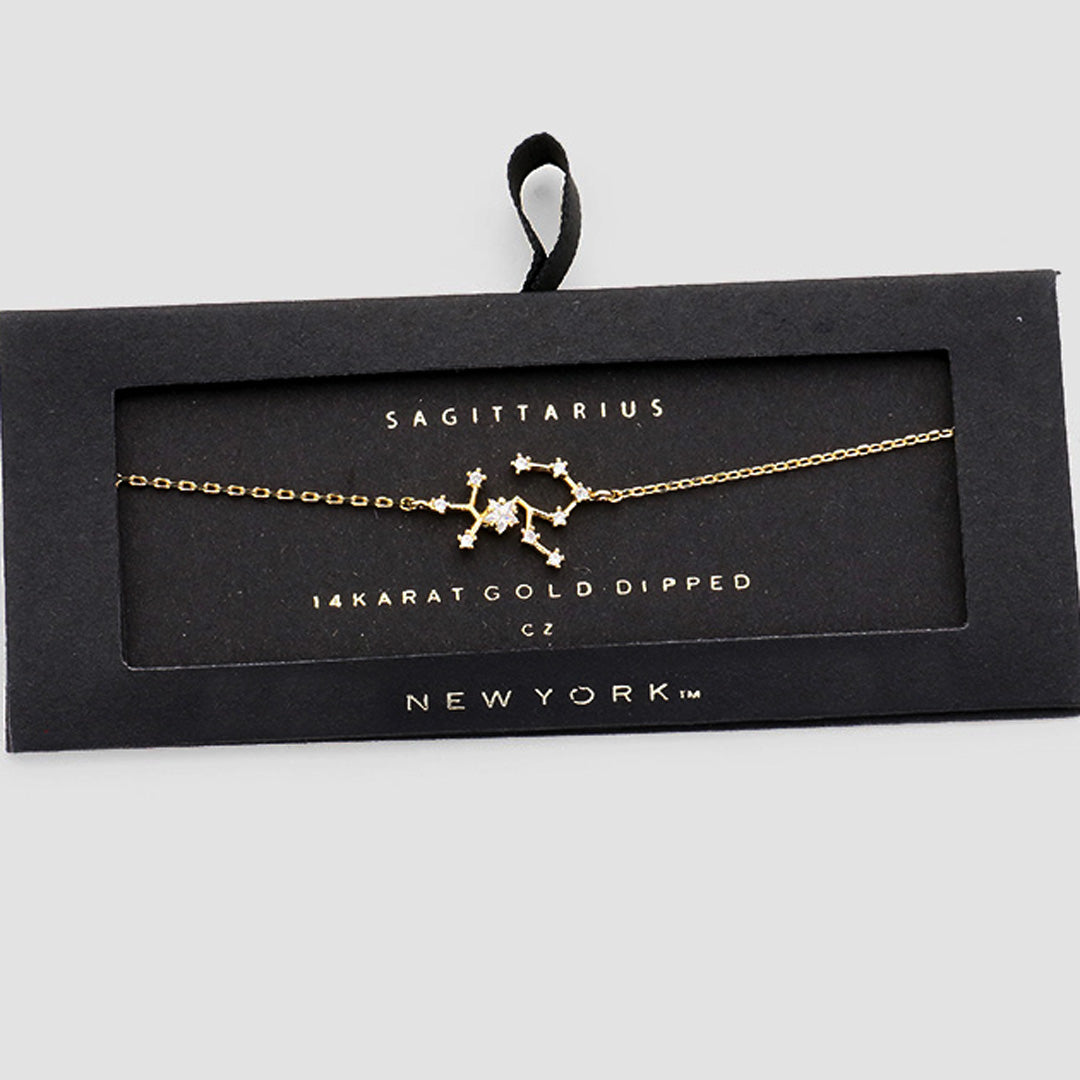 SAGITTARIUS CZ Star Bracelet