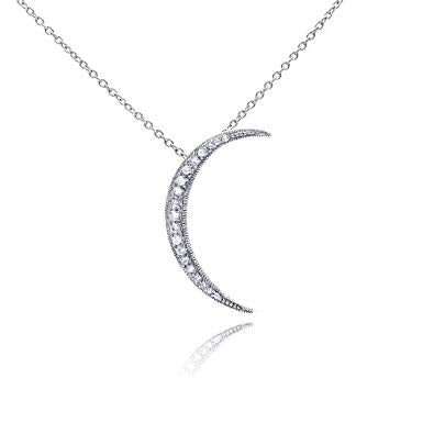 Moon Pendant Necklace