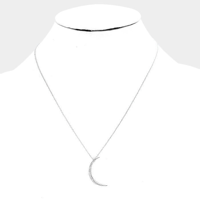 Moon Pendant Necklace