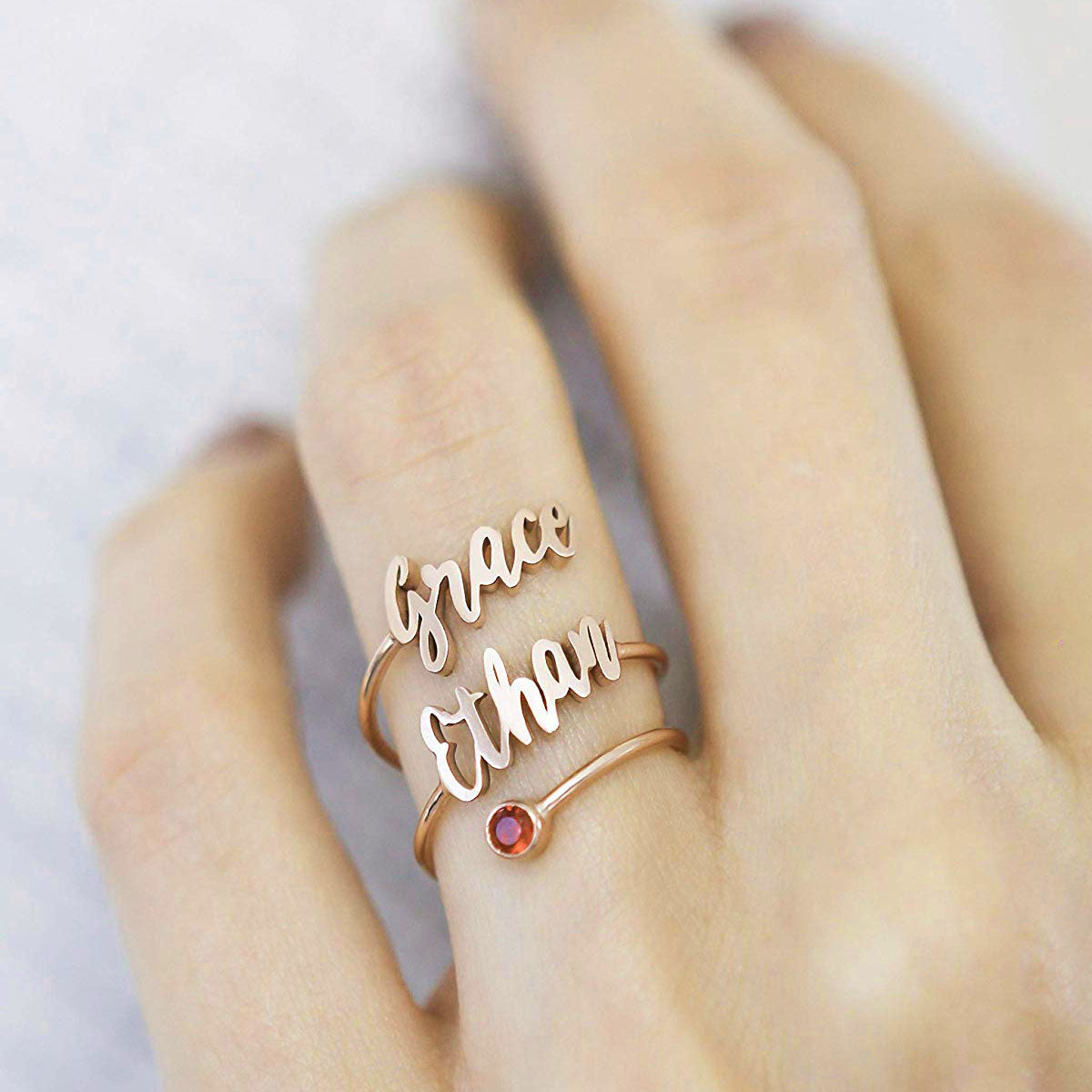 (Personalized) Handwriting Rings