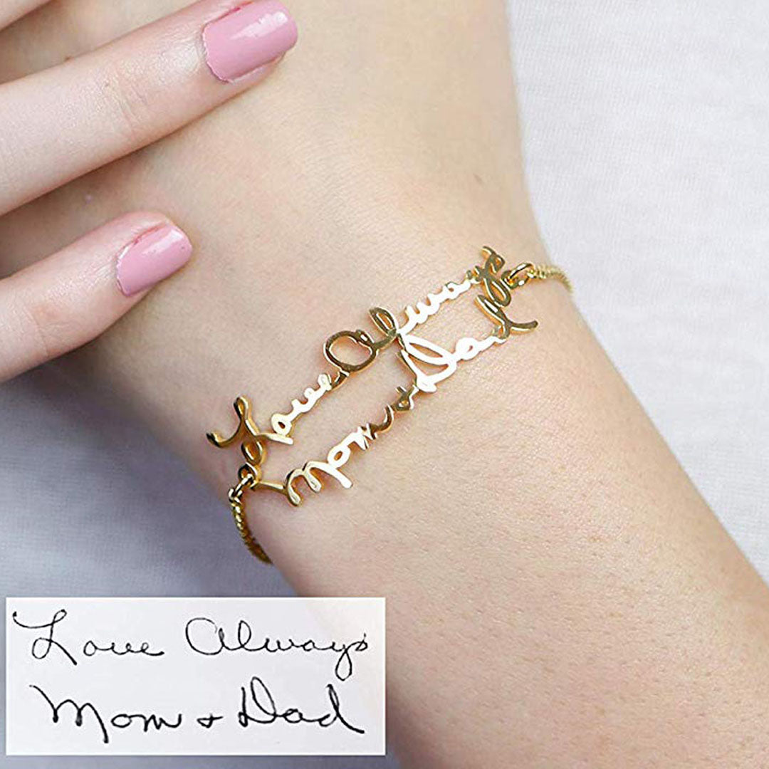 (Personalized) Handwriting Bracelet