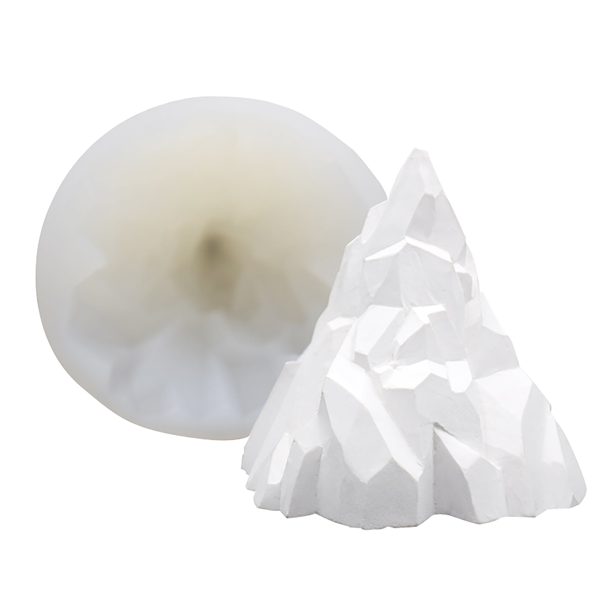 3D Snow Mountain Candle Silicone Mold-Iceberg Peak Resin Mold-Volcano Candle Mold-Mountain Peak Candle Mold-DIY Mousse Cake Decoration Mold