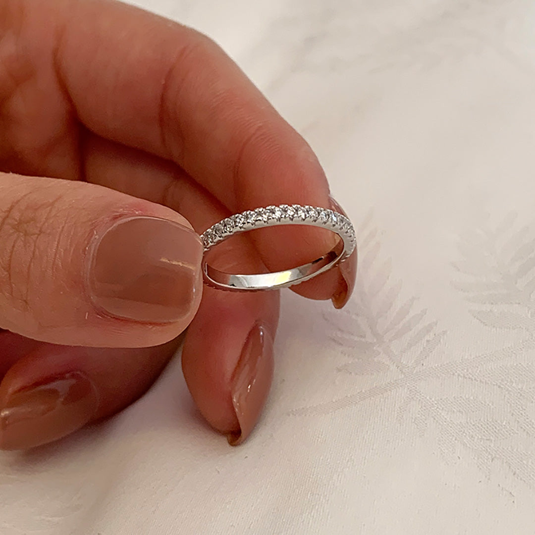 Sterling Silver w CZ Ring