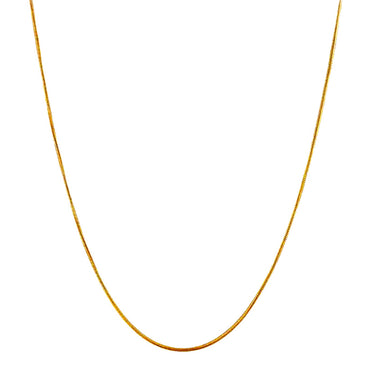 18K Gold Dipped Choker Necklace