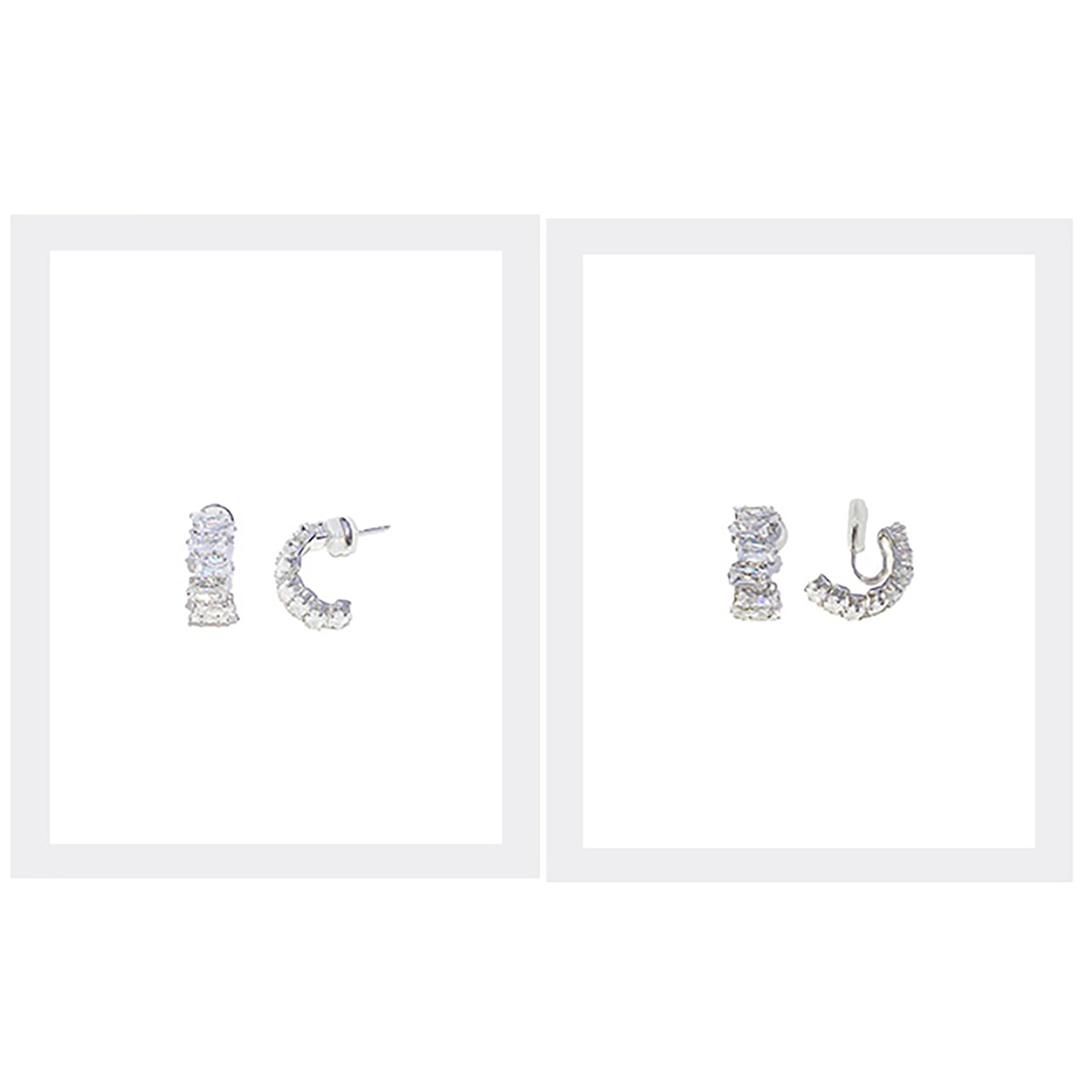 CZ Hoop Earrings Valentine Day Gift Mother's Day