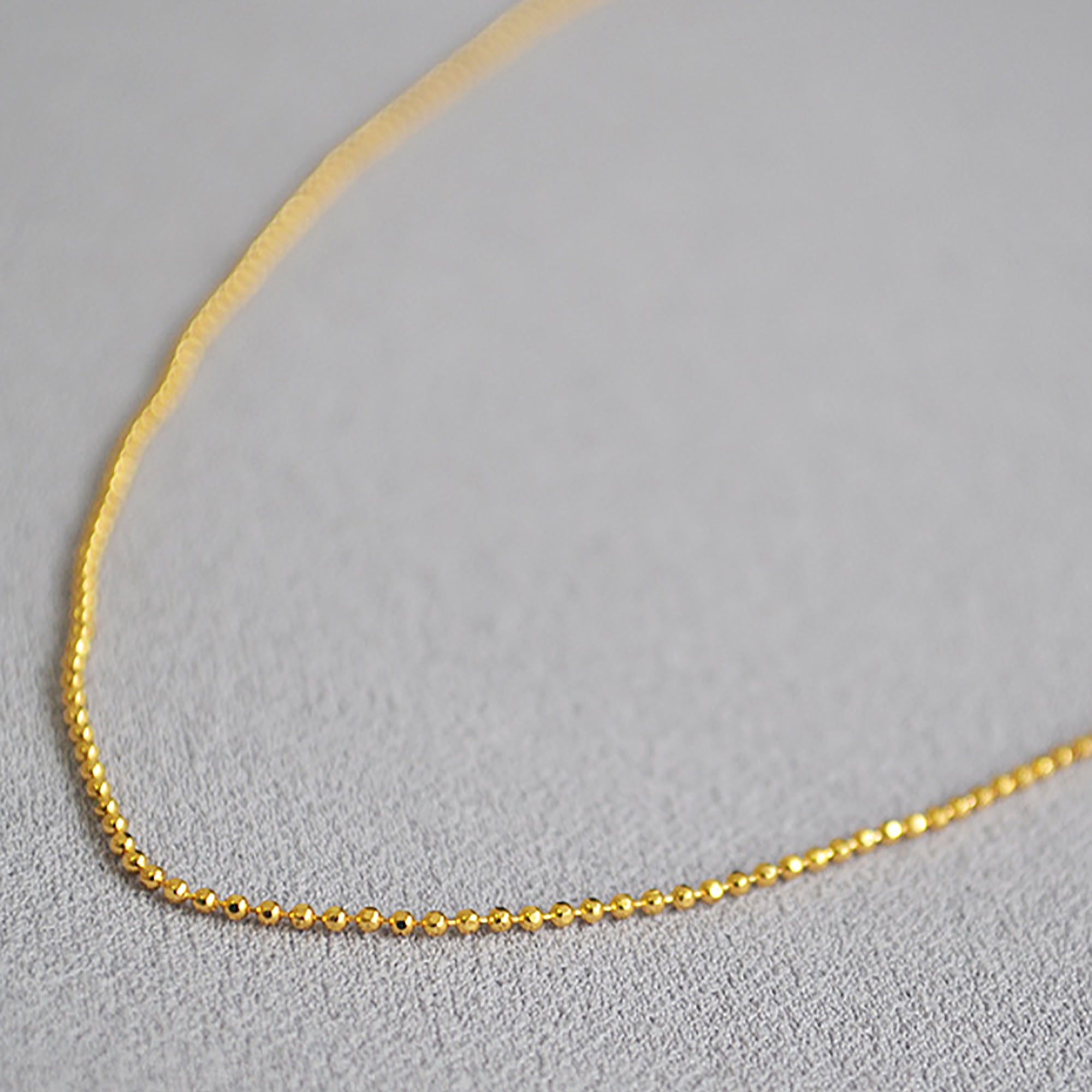 18K Gold Plated Metal Chain Necklace gift holiday season birthday valentine anniversary wedding Choker Collar