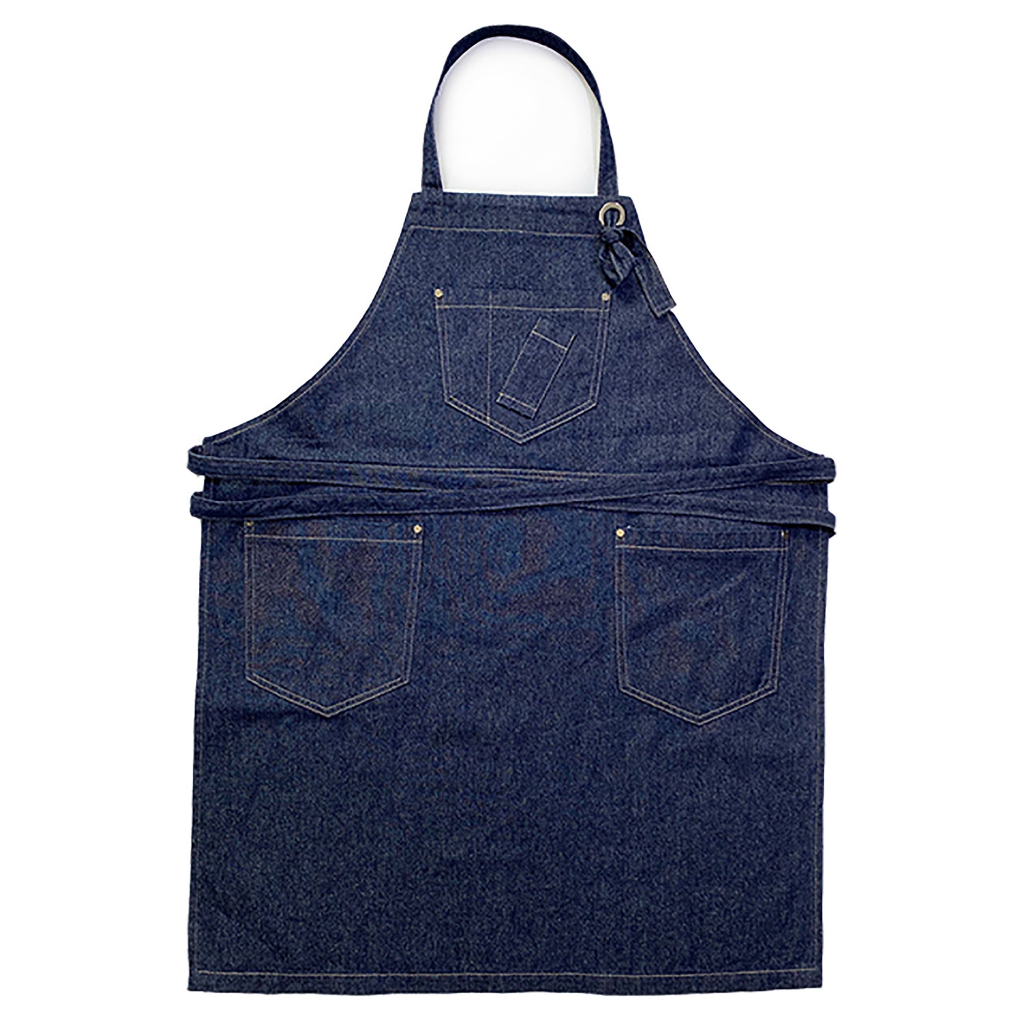 Unisex Waterproof Denim Uniform Apron