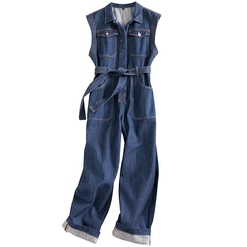 AnySeason Denim Jumpsuit