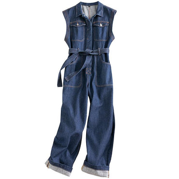 AnySeason Denim Jumpsuit