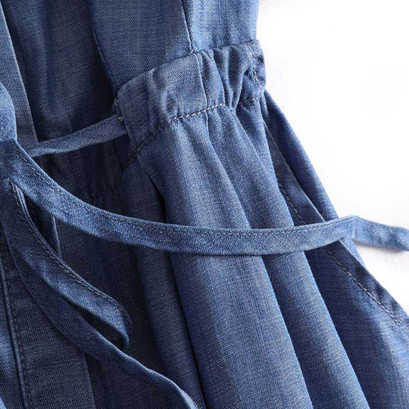 Denim Maxi Dress