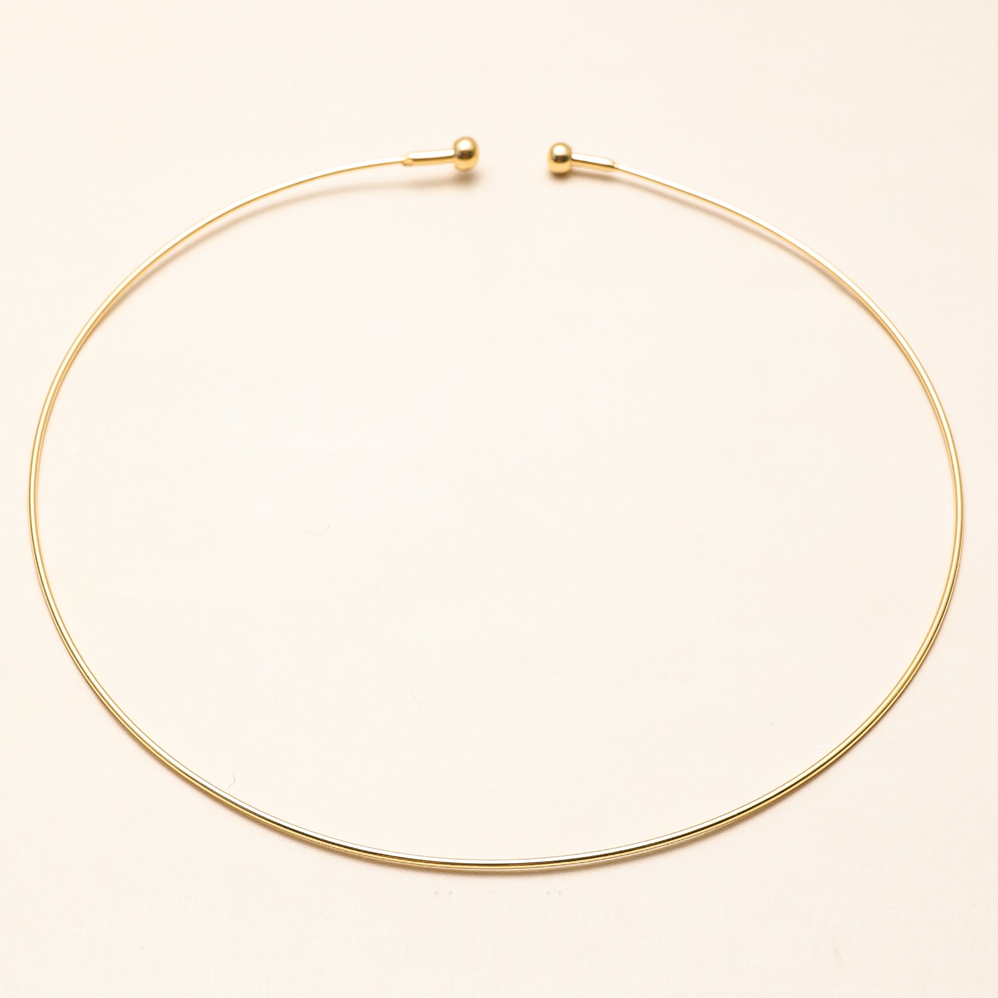 Gold Plated Choker Necklace Gift wedding influencer styling KOL / Youtuber / Celebrity / Fashion Icon picked