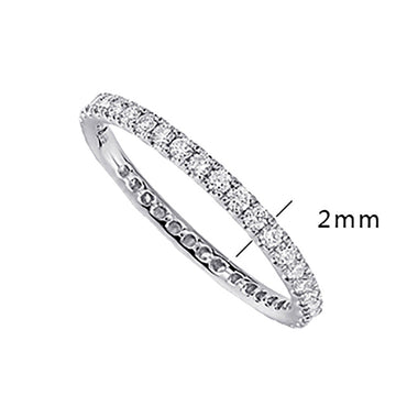 Sterling Silver w CZ Ring