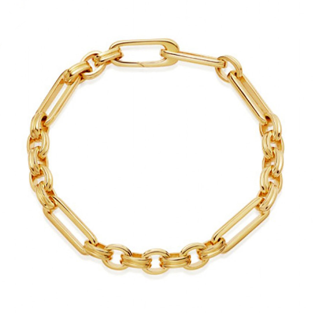 18K Gold Dipped Choker Necklace / Bracelet