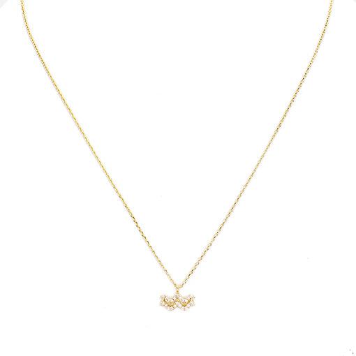 AQUARIUS CZ Star Necklace