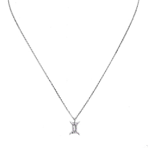 GEMINI CZ Star Necklace