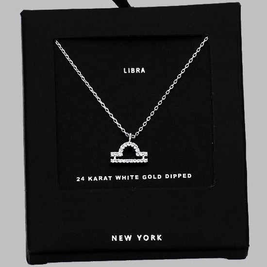 LIBRA CZ Star Necklace