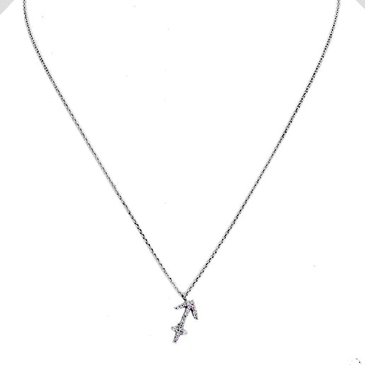 SAGITTARIUS CZ Star Necklace