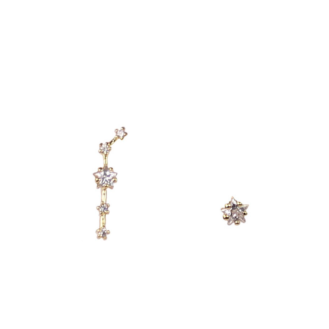 ARIES CZ Star Earrings