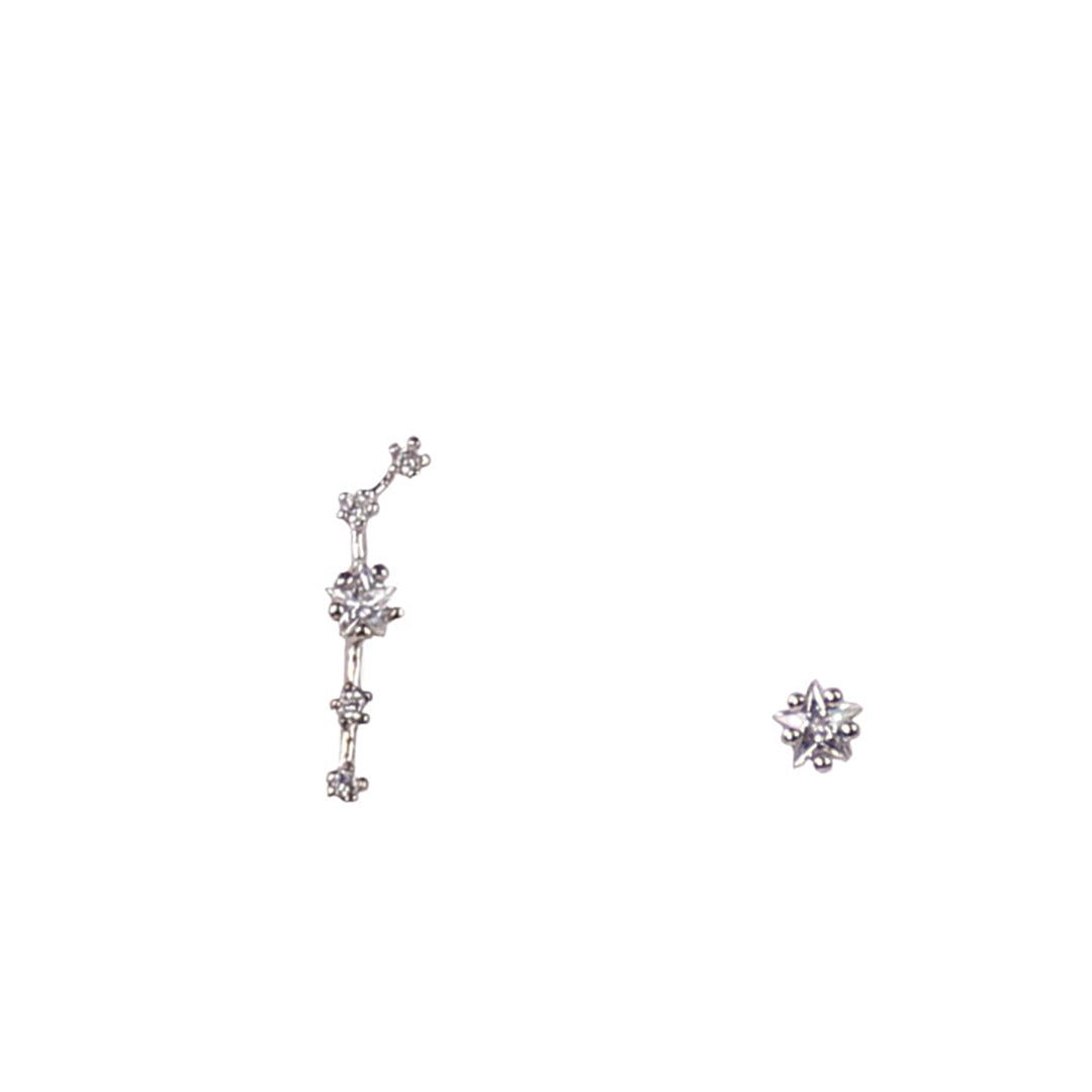 ARIES CZ Star Earrings