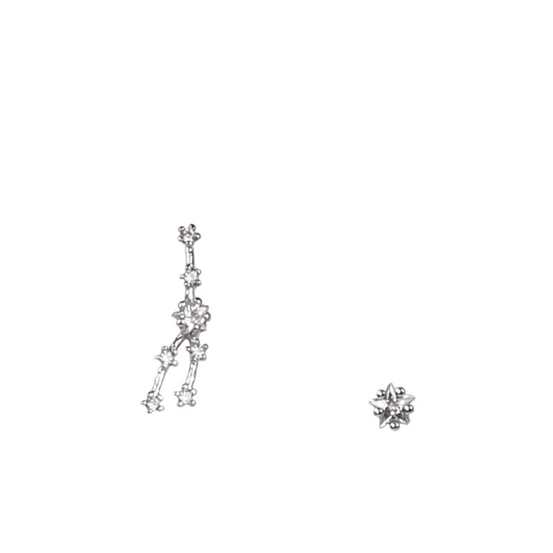 TAURUS CZ Star Earrings