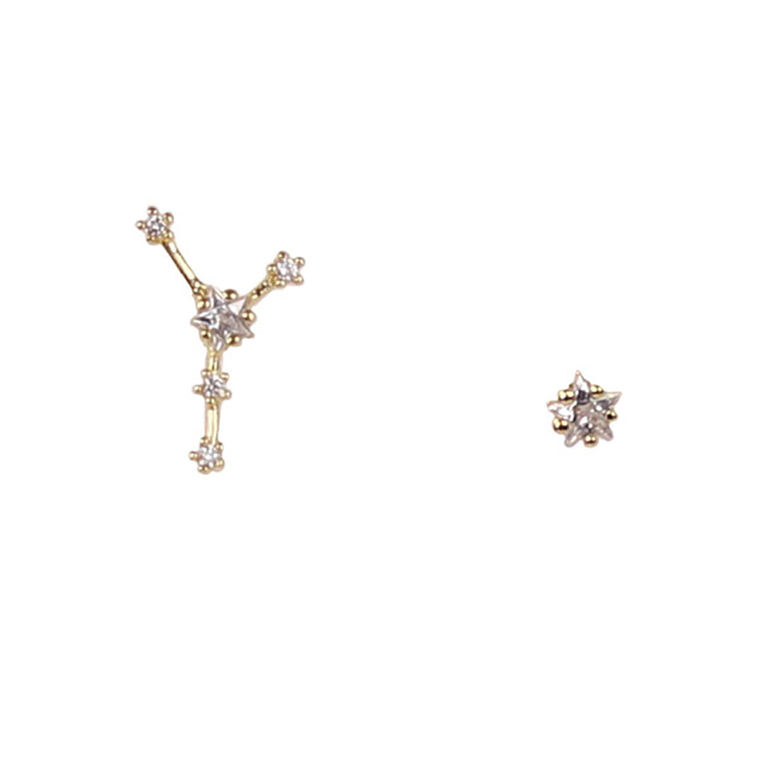 CANCER CZ Star Earrings