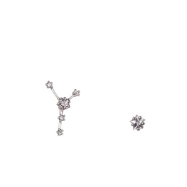 CANCER CZ Star Earrings