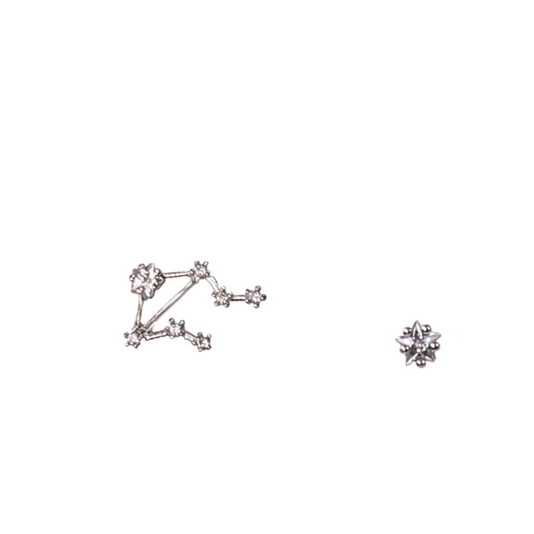 LEBRA CZ Star Earrings