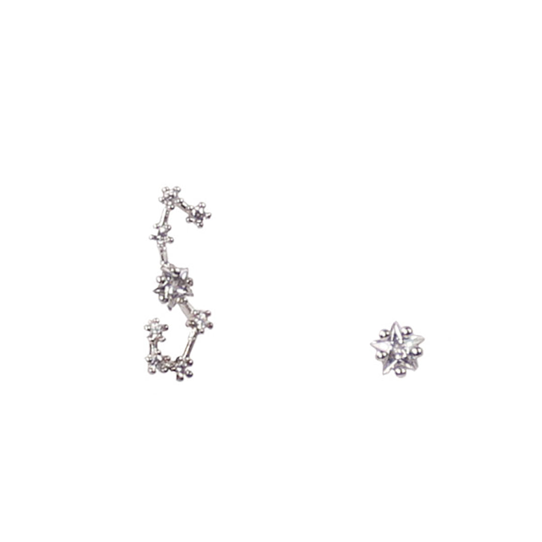 SCORPIO CZ Star Earrings