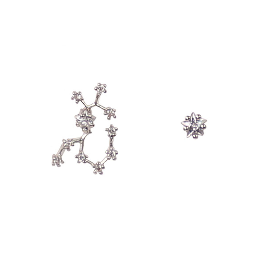 SAGITTARIUS CZ Star Earrings