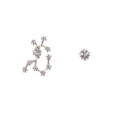 SAGITTARIUS CZ Star Earrings