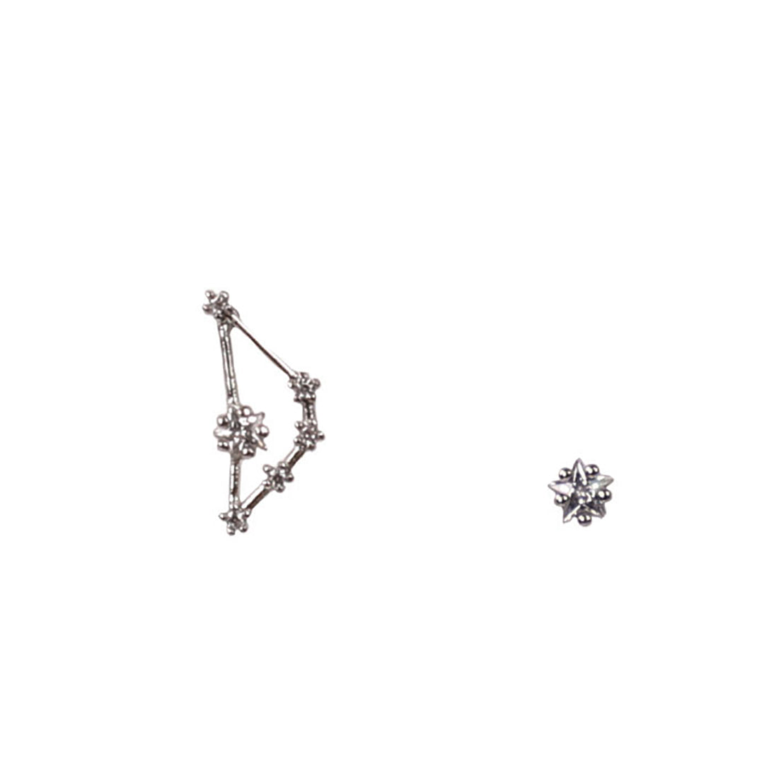 CARPRICORN CZ Star Earrings