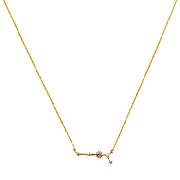 ARIES CZ Star Necklace