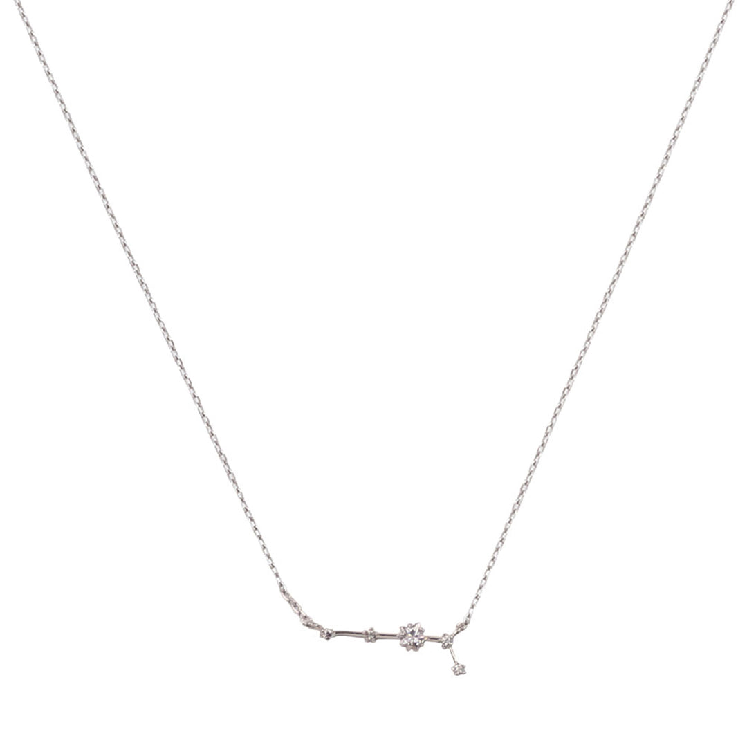 ARIES CZ Star Necklace