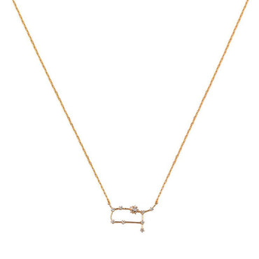 GEMINI CZ Star Necklace