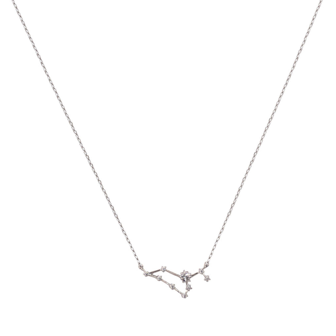 LEO CZ Star Necklace