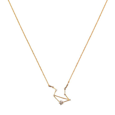 LIBRA CZ Star Necklace