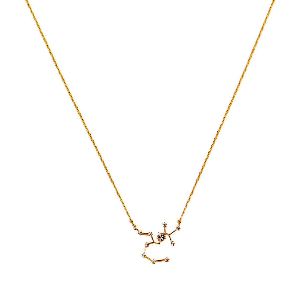 SAGITTARIUS CZ Star Necklace