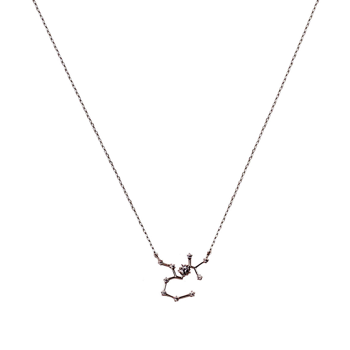 SAGITTARIUS CZ Star Necklace