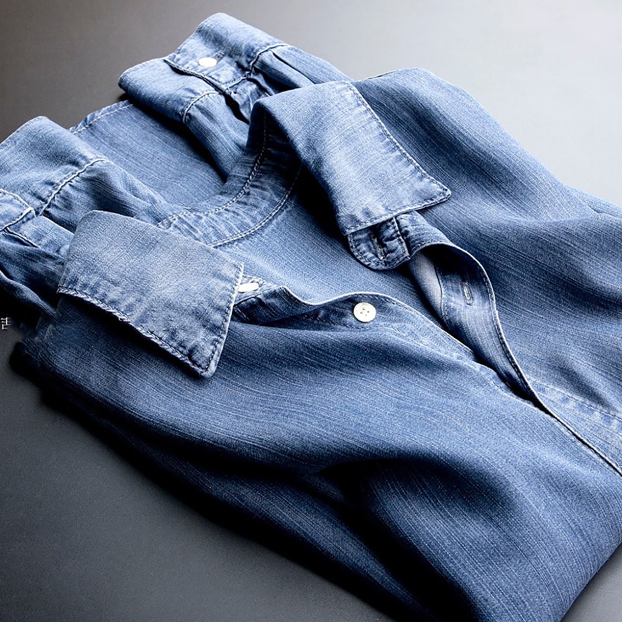 Denim Lyocell Soft Denim Shirt