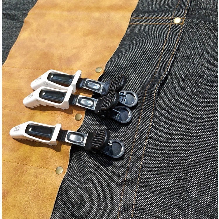 Apron w/ Leather Neck Strape - Denim