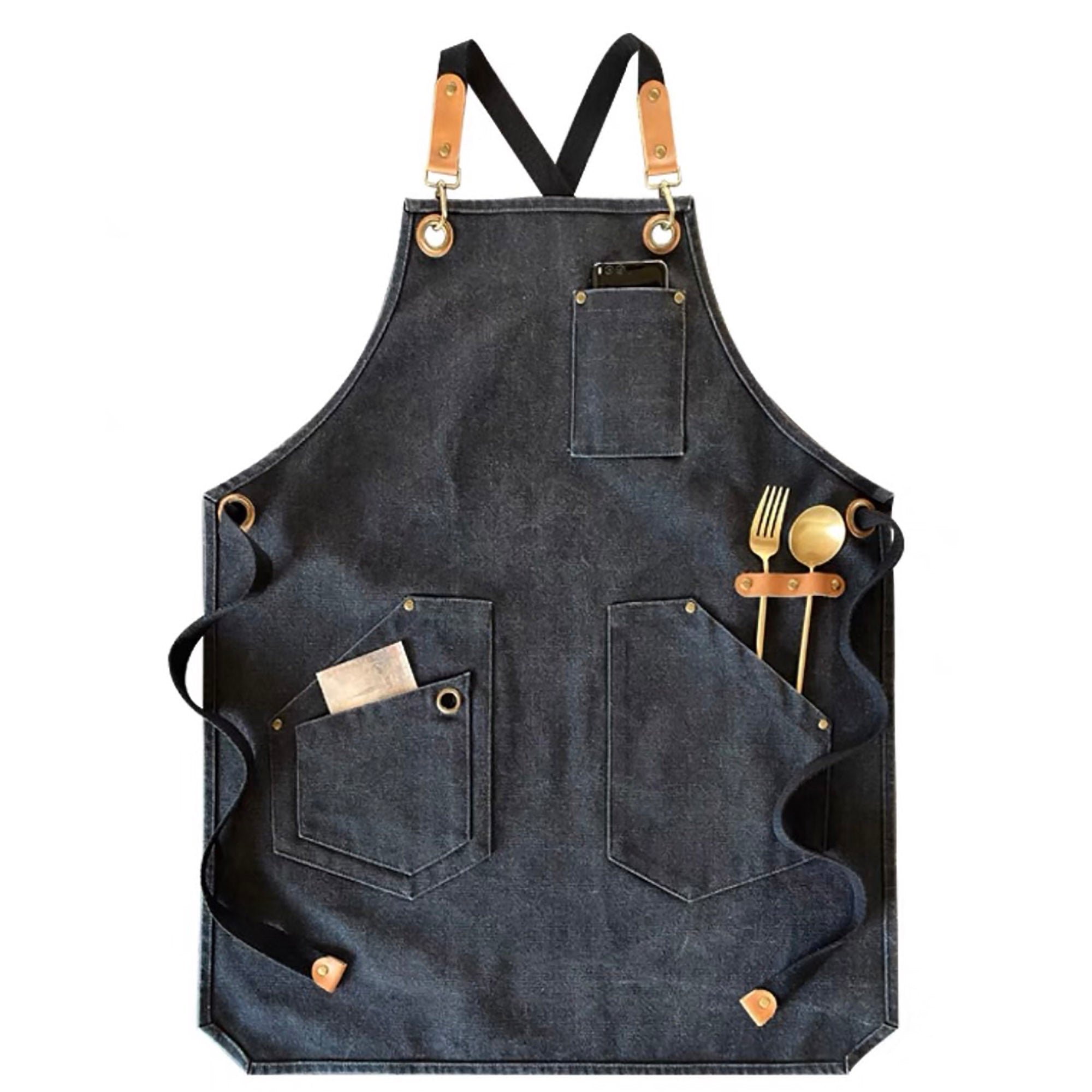 Unisex 2 Tone (4 Colors) Uniform Apron