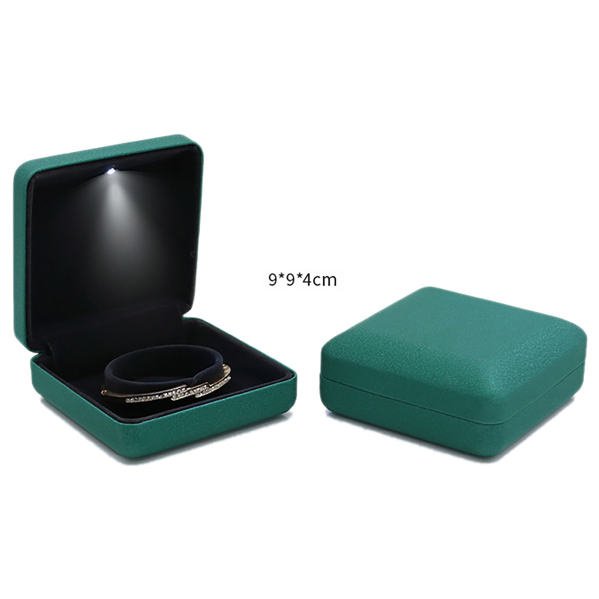 Green Jewelry Box / Gift Box Vintage Gift Home Deco Decoration Design