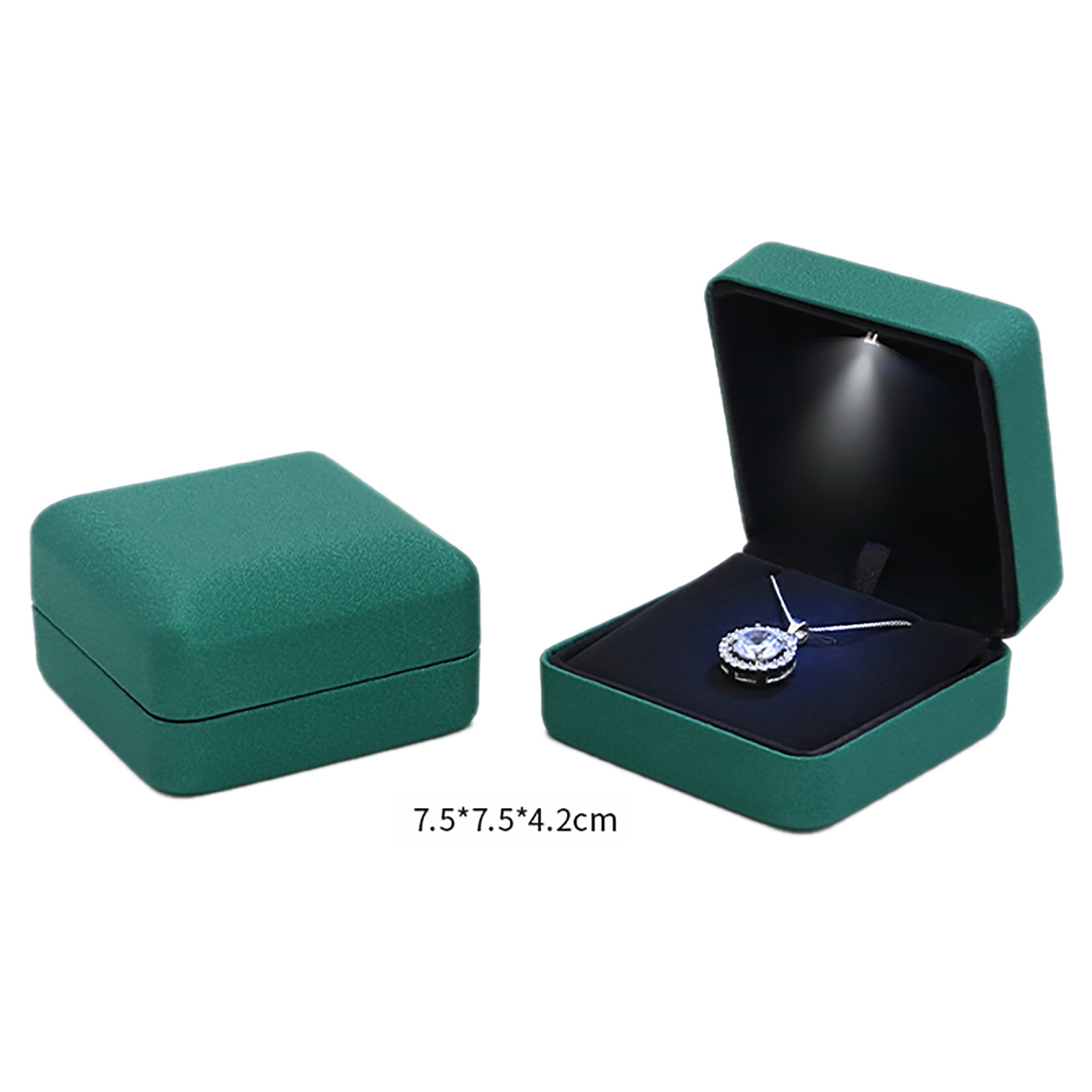 Green Jewelry Box / Gift Box Vintage Gift Home Deco Decoration Design