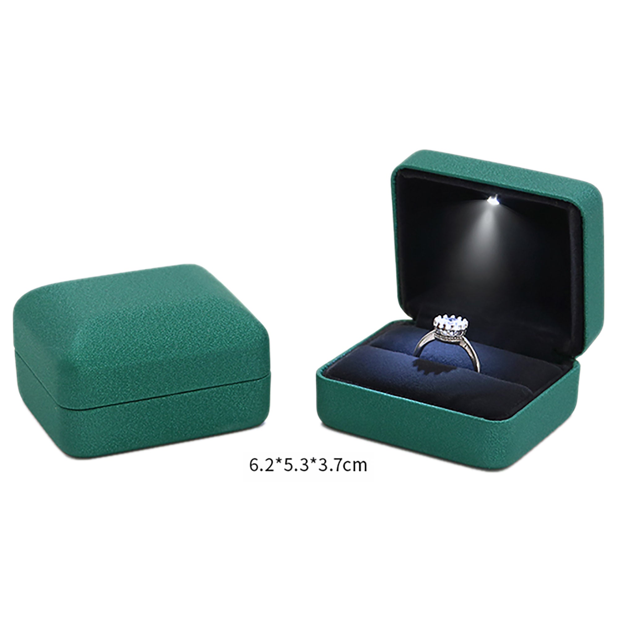 Green Jewelry Box / Gift Box Vintage Gift Home Deco Decoration Design